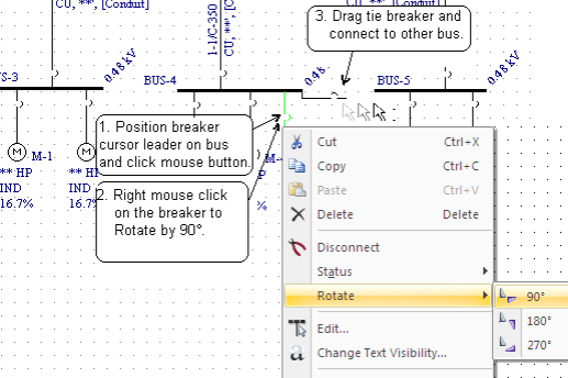 Bus Tie Breakers and Switches