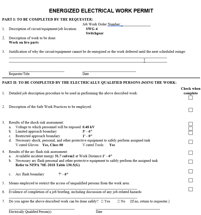 creating-energized-electrical-work-permits