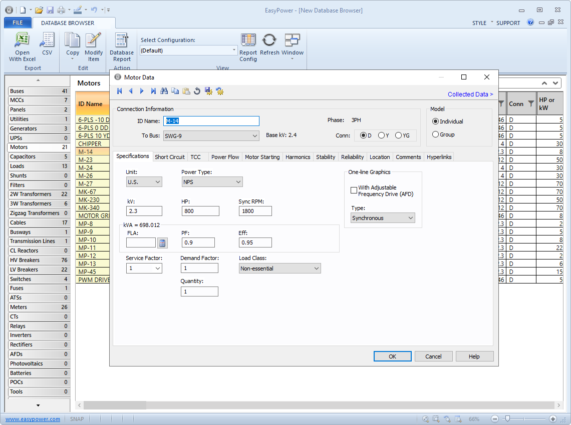 Modifying the Database Using the Browser