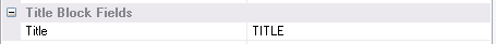 Text block fields are shwon.