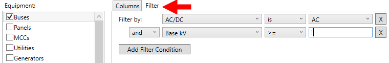 The Filter tab is shown.