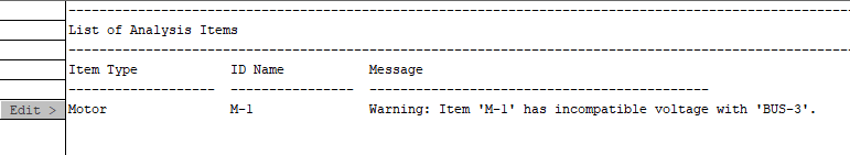 The Voltage Mismatch Report is shown.
