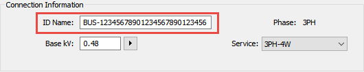 ID名称框显示30个字符。