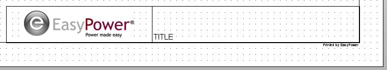 Se muestra el bloque de texto con un logotipo de la empresa insertado.